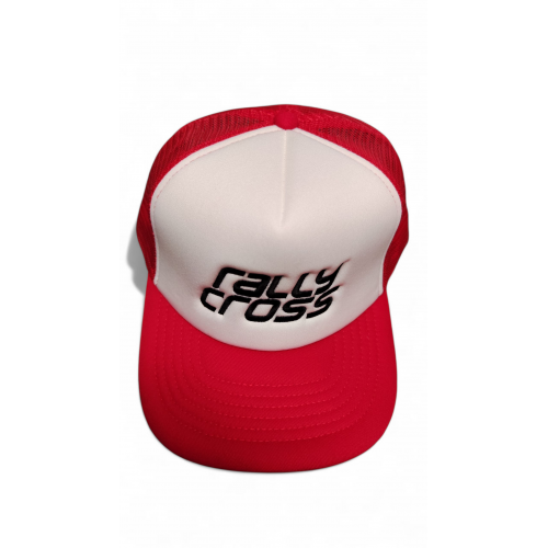 RALLYCROSS TRUCKER gyerek sapka, piros